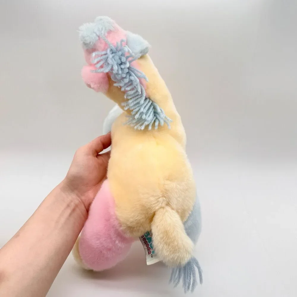 Baby Aurora Pastel Plush Giraffe 10